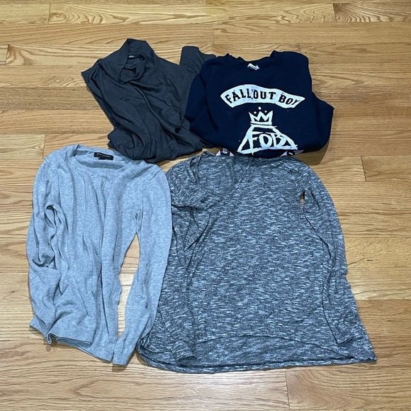 Juicy Couture Tops - Juicy Couture Charcoal Knit Top (Free Mystery Clothes)